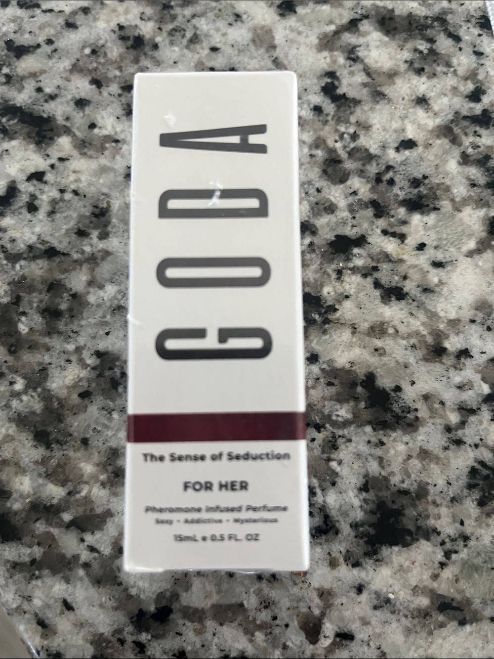 Goda The Sense of Seduction For Her Pheromone Perfume - White & Burgundy
